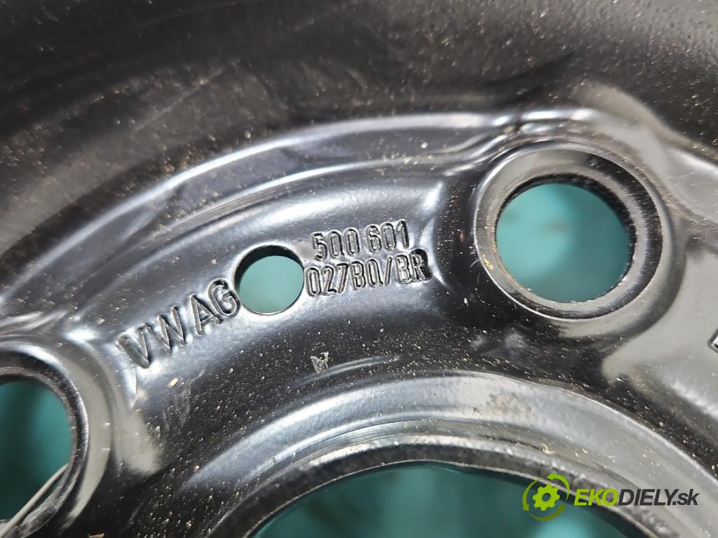 Skoda Octavia III 2013- 1.5 TSI 150 hp manual 110 kW 1498 cm3 5- kolo náhradní 16"