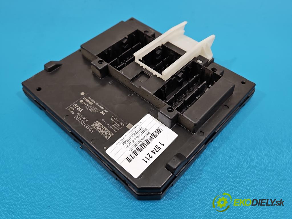 Skoda Octavia III 2013- 1.5 TSI 150 HP manual 110 kW 1498 cm3 5- riadiaca jednotka komfortu 5Q0937084DE