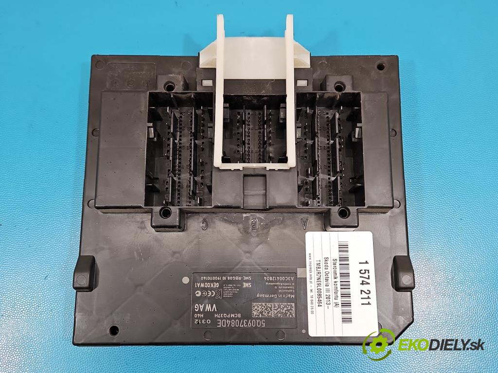 Skoda Octavia III 2013- 1.5 TSI 150 HP manual 110 kW 1498 cm3 5- riadiaca jednotka komfortu 5Q0937084DE