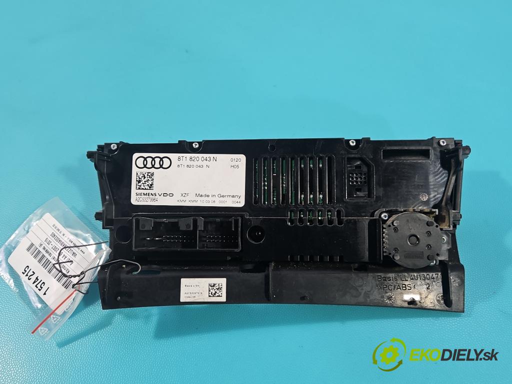 Audi A4 B8 2007-2015 1.8 TFSI 160 HP manual 118 kW 1798 cm3 5- panel kúrenia 8T1820043N