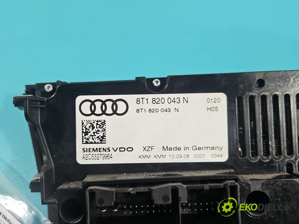 Audi A4 B8 2007-2015 1.8 TFSI 160 HP manual 118 kW 1798 cm3 5- panel kúrenia 8T1820043N