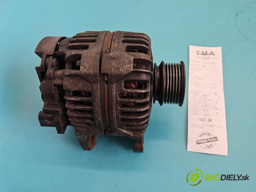 Seat Toledo II 1998-2004 1.6 SR 101 HP manual 74 kW 1595 cm3 4- Alternator 028903028D (Alternátor)