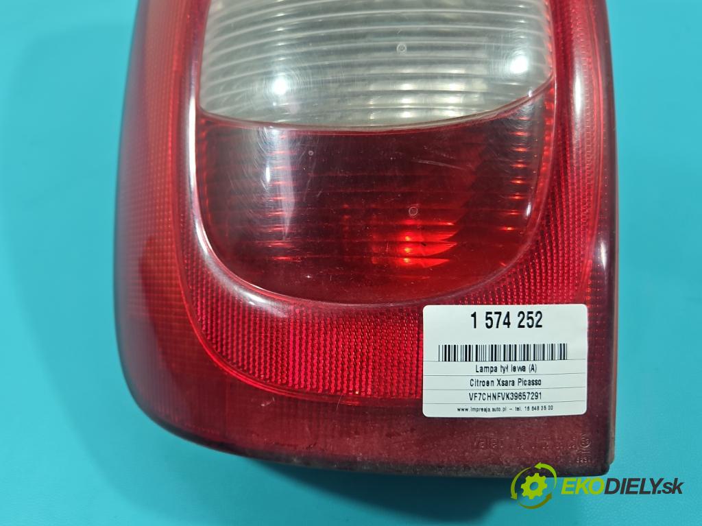 Citroen Xsara Picasso 1.6 8V 95 hp manual 70 kW 1587 cm3 5- světlo zadní levé  (Klika dveří ostatní)