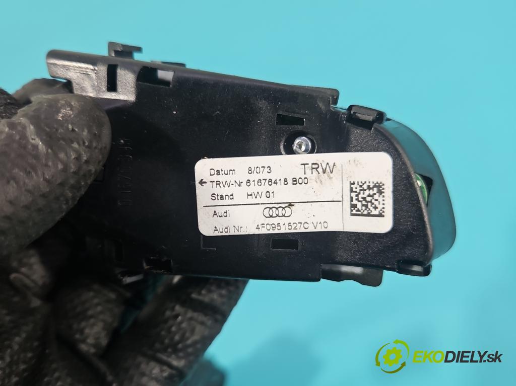 Audi A4 B8 2007-2015 1.8 TFSI 160 HP manual 118 kW 1798 cm3 5- prepínač multifunkční: řízení: 4F0951527D (Prepínacie páčky pod volantom)