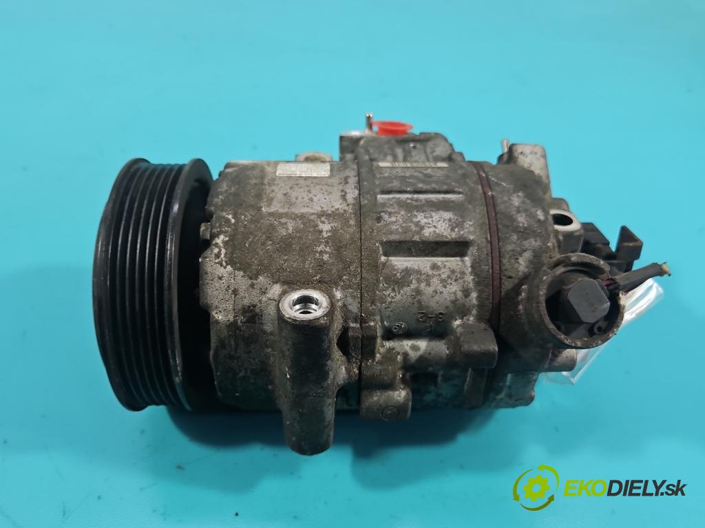 Vw Polo IV 9N 2001-2009 1.4 16V 80 HP manual 59 kW 1390 cm3 5- Kompresor: klimatizácie 6Q0820808B (Kompresor klimatizácie)