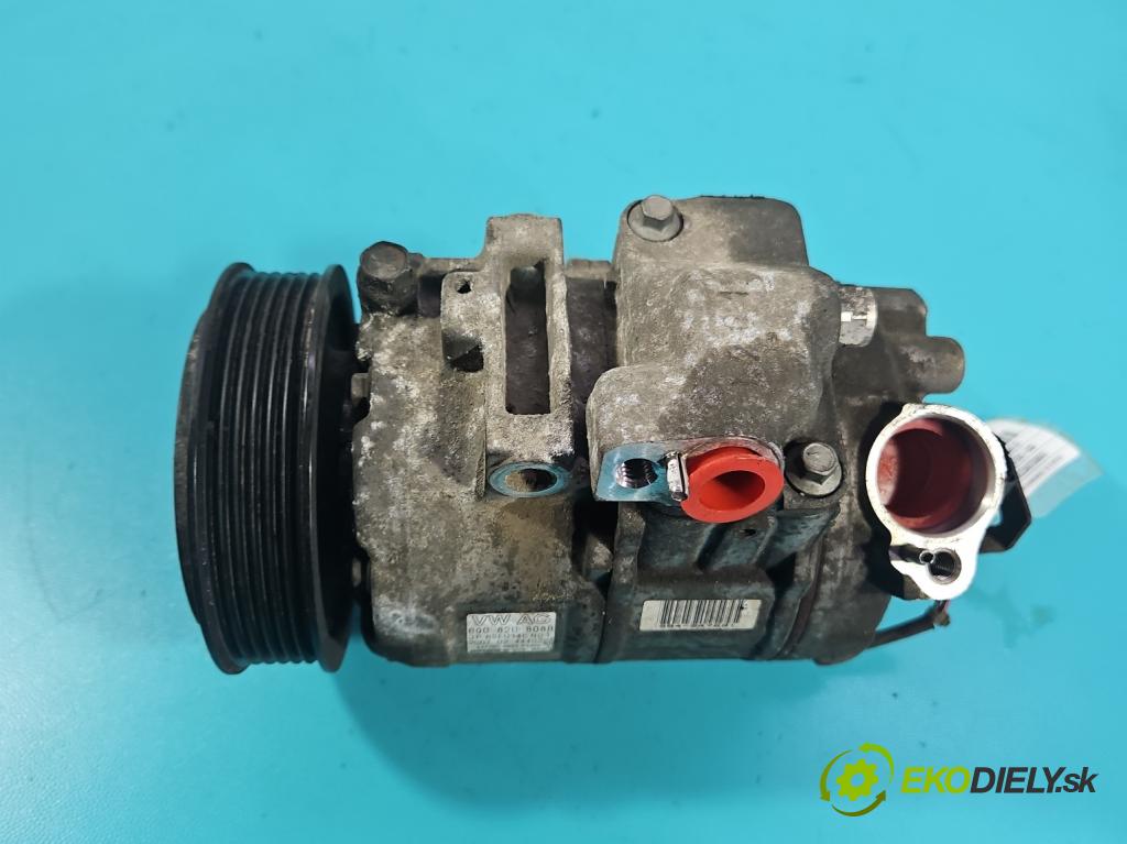 Vw Polo IV 9N 2001-2009 1.4 16V 80 HP manual 59 kW 1390 cm3 5- Kompresor: klimatizácie 6Q0820808B (Kompresor klimatizácie)