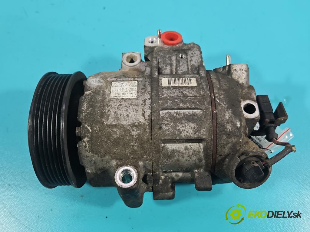 Vw Polo IV 9N 2001-2009 1.4 16V 80 HP manual 59 kW 1390 cm3 5- Kompresor: klimatizácie 6Q0820808B (Kompresor klimatizácie)