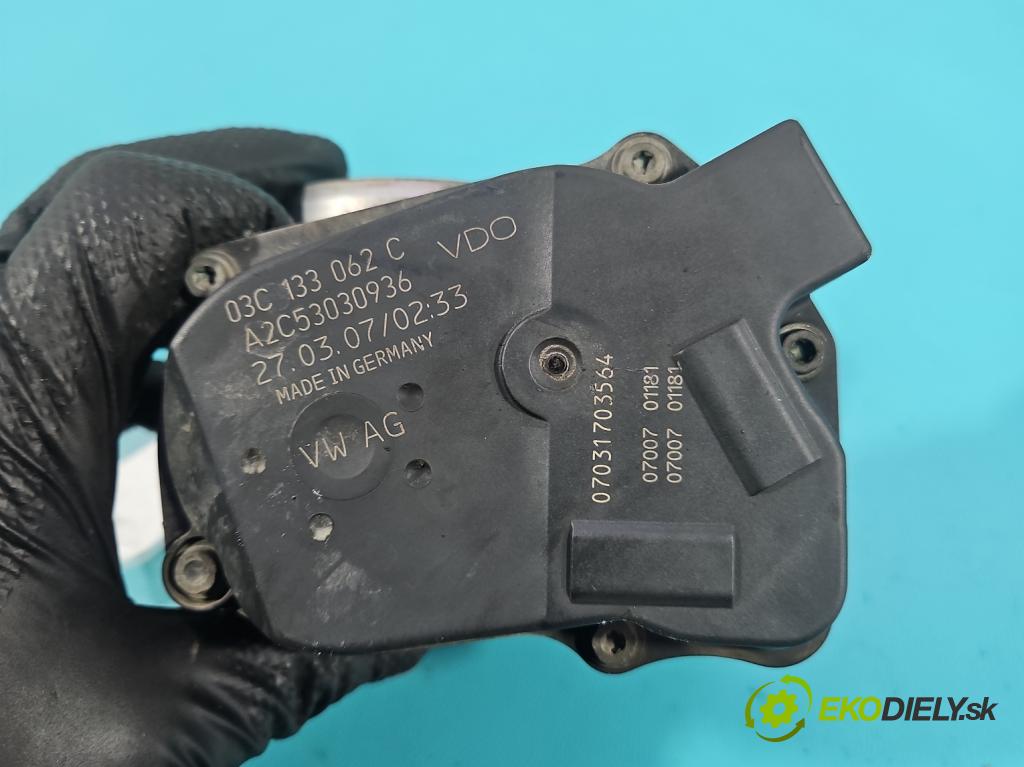 Vw Polo IV 9N 2001-2009 1.4 16V 80 HP manual 59 kW 1390 cm3 5- klapka 03C133062C (Škrtiaca klapka)