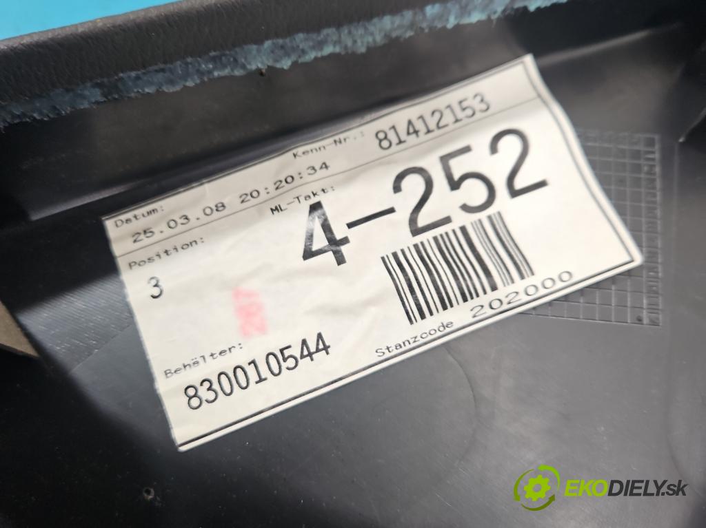 Audi A4 B8 2007-2015 1.8 TFSI 160 HP manual 118 kW 1798 cm3 5- Čalounictví: dvere predné ľavé 8K1867105