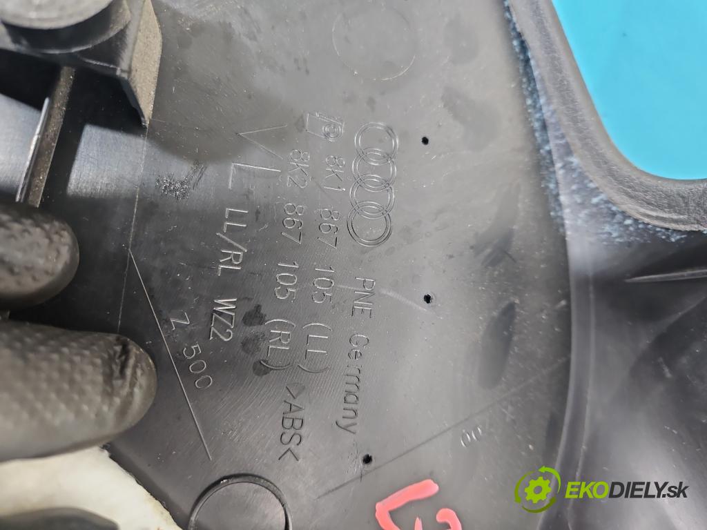 Audi A4 B8 2007-2015 1.8 TFSI 160 HP manual 118 kW 1798 cm3 5- Čalounictví: dvere predné ľavé 8K1867105