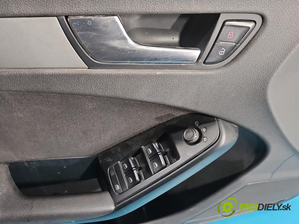 Audi A4 B8 2007-2015 1.8 TFSI 160 HP manual 118 kW 1798 cm3 5- Čalounictví: dvere predné ľavé 8K1867105