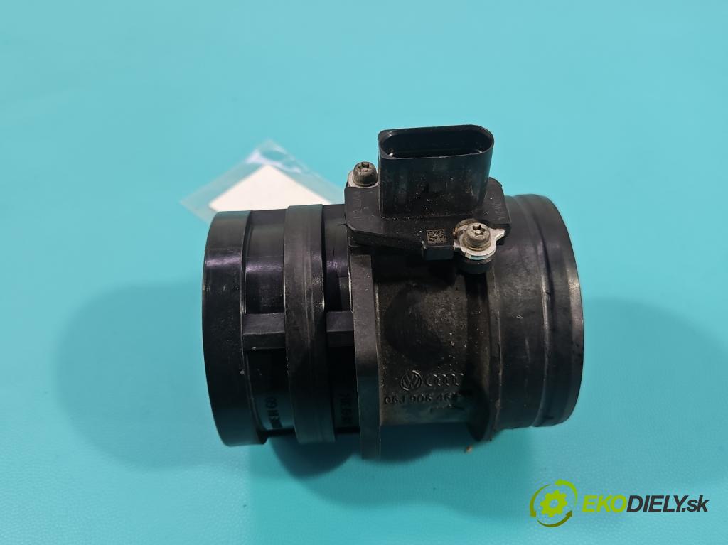 Audi A4 B8 2007-2015 1.8 TFSI 160 hp manual 118 kW 1798 cm3 5- váha vzduchu 06J906461B (Snímač hmotnosti vzduchu)