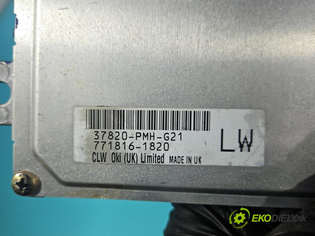 Honda Civic VII 2000-2006 1.6 16V 110 HP manual 81 kW 1590 cm3 5- riadiaca jednotka motora 37820-PMH-G21