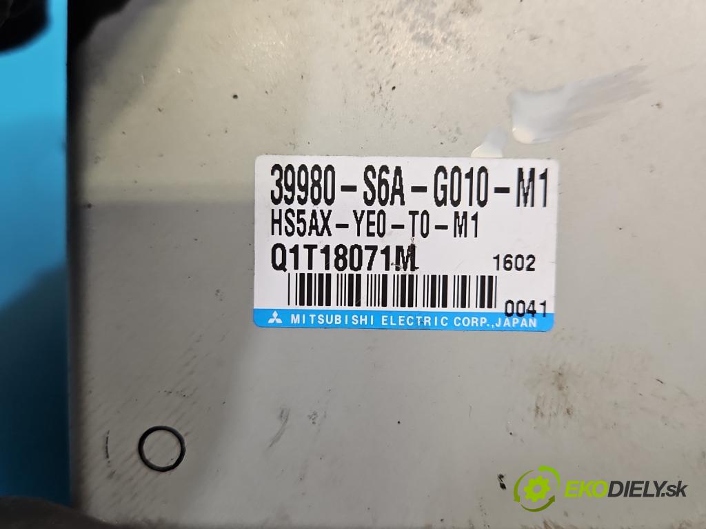 Honda Civic VII 2000-2006 1.6 16V 110 HP manual 81 kW 1590 cm3 5- riadiaca jednotka ostatné 39980-S6A-G010-M1