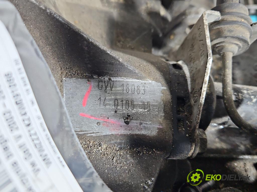 Vw Golf V 2003-2009 1.6 FSI 116 HP manual 85 kW 1598 cm3 5- prevodovka stupeň,rýchlosť manual GVV