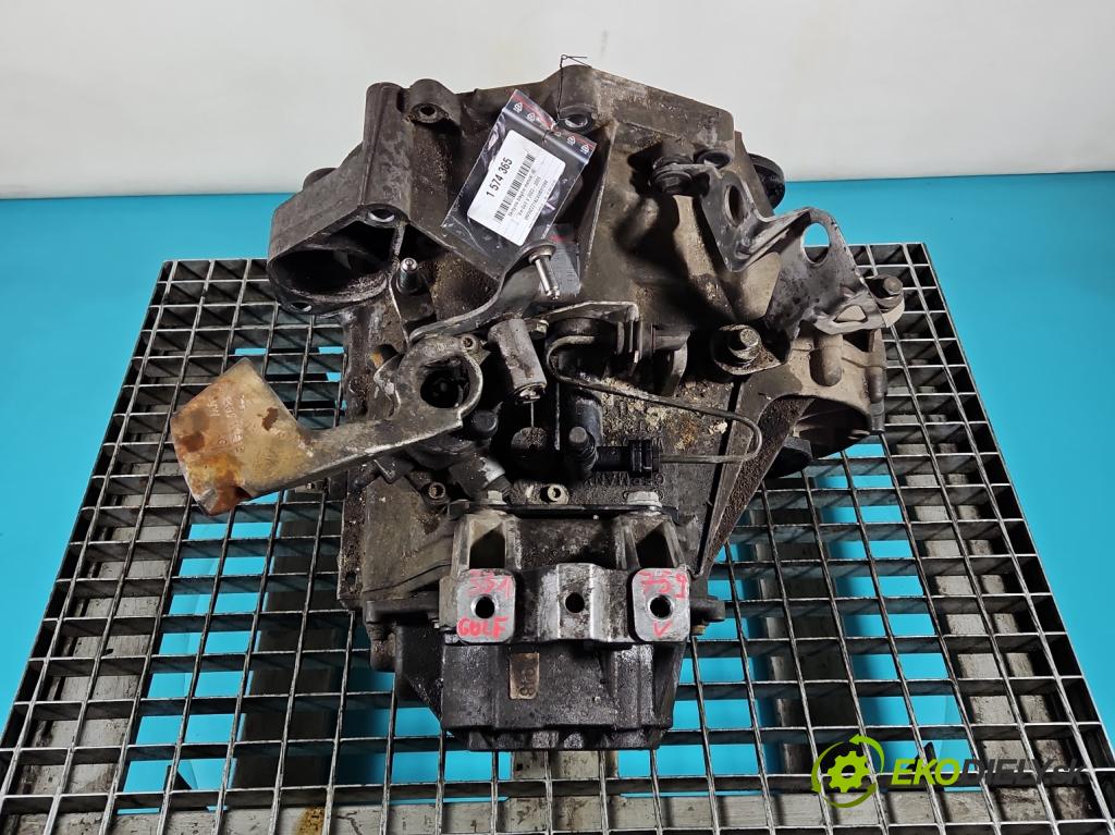 Vw Golf V 2003-2009 1.6 FSI 116 HP manual 85 kW 1598 cm3 5- prevodovka stupeň,rýchlosť manual GVV