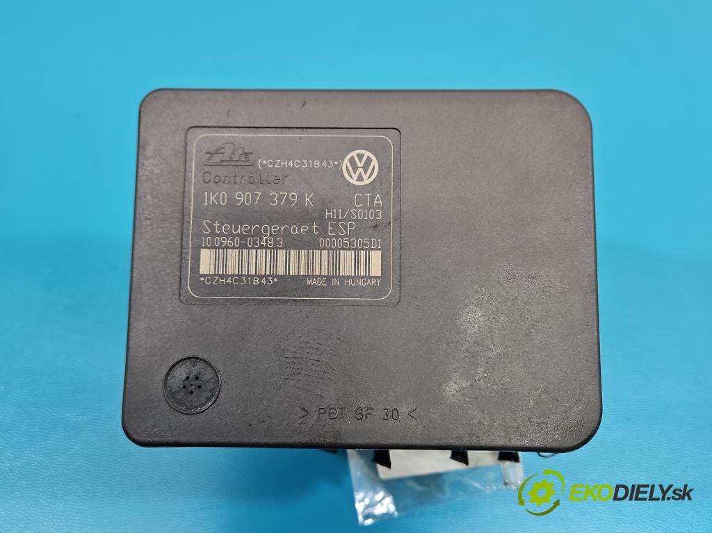 Vw Golf V 2003-2009 1.6 FSI 116 HP manual 85 kW 1598 cm3 5- čerpadlo abs 1K0907379K (Pumpa ABS)