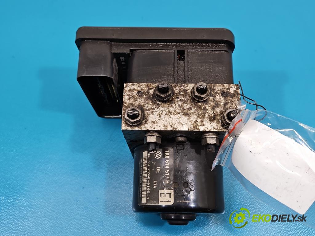 Vw Golf V 2003-2009 1.6 FSI 116 HP manual 85 kW 1598 cm3 5- čerpadlo abs 1K0907379K (Pumpa ABS)