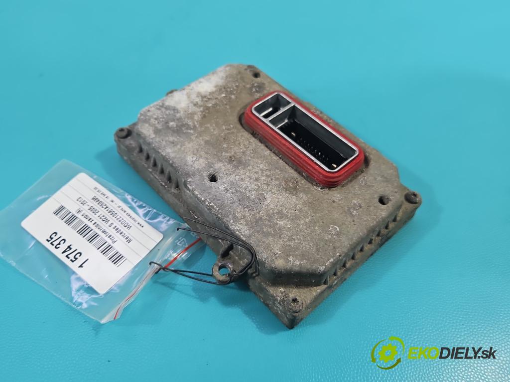 Mercedes S W221 2005-2013 3.5 V6 272 hp automatic 200 kW 3498 cm3 4- měnič xenon 130732911802 (Řídící jednotka xenonu)