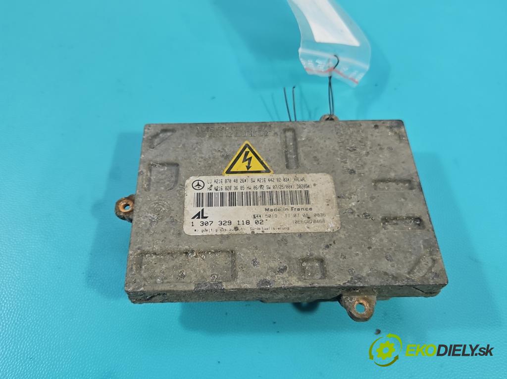 Mercedes S W221 2005-2013 3.5 V6 272 hp automatic 200 kW 3498 cm3 4- měnič xenon 130732911802 (Řídící jednotka xenonu)