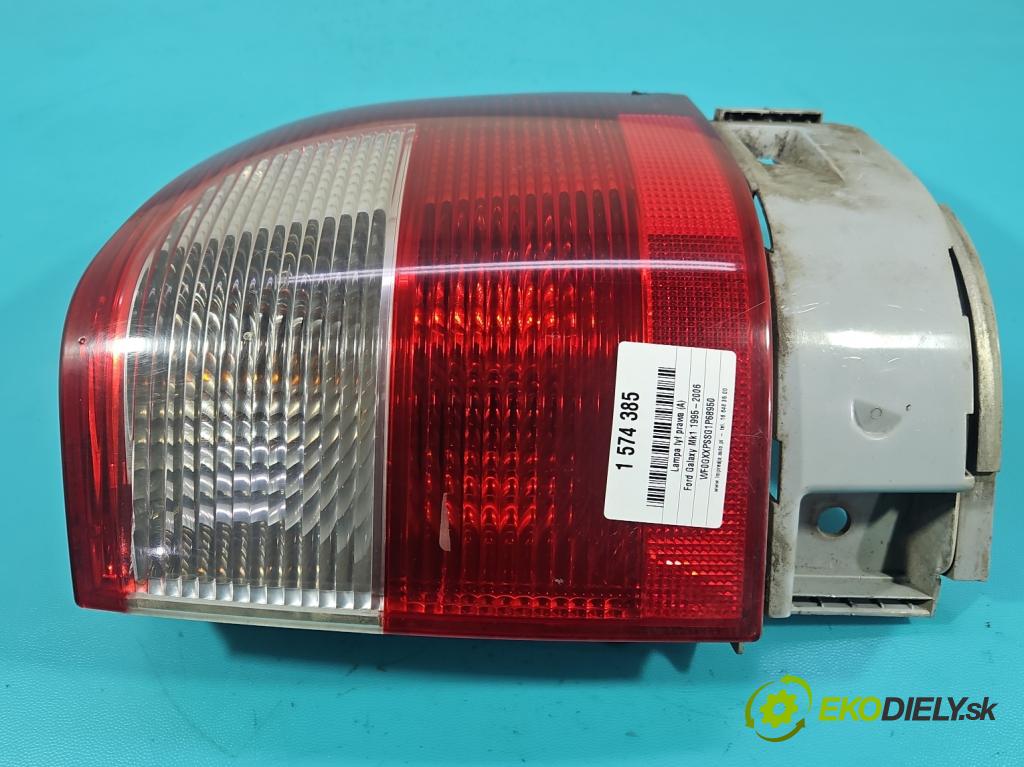 Ford Galaxy Mk1 1995-2006 2.3 16V 145 HP manual 107 kW 2295 cm3 5- svetlo / reflektor zadné pravé  (Kľučka dverí ostatné)