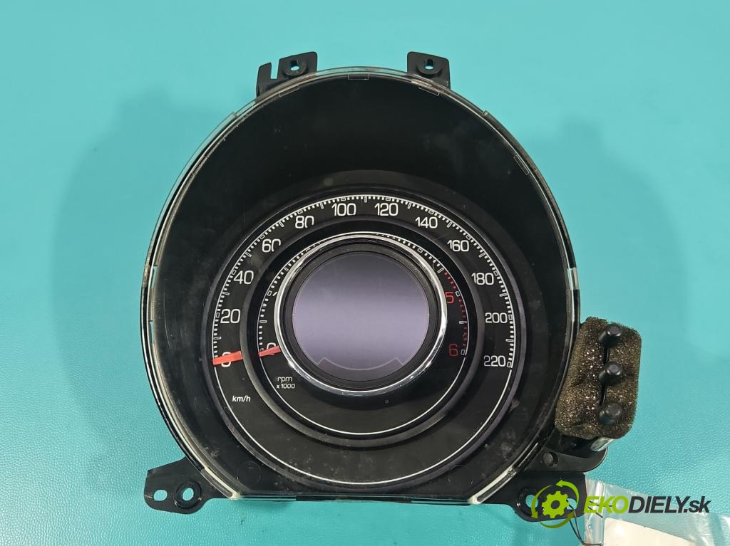 Fiat 500 2007-2020 1.3 jtd 75 HP manual 55 kW 1248 cm3 3- prístrojovka/ budíky 735461313 (Prístrojová doska)