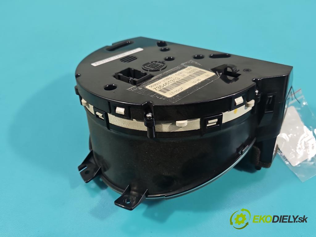 Fiat 500 2007-2020 1.3 jtd 75 HP manual 55 kW 1248 cm3 3- prístrojovka/ budíky 735461313 (Prístrojová doska)