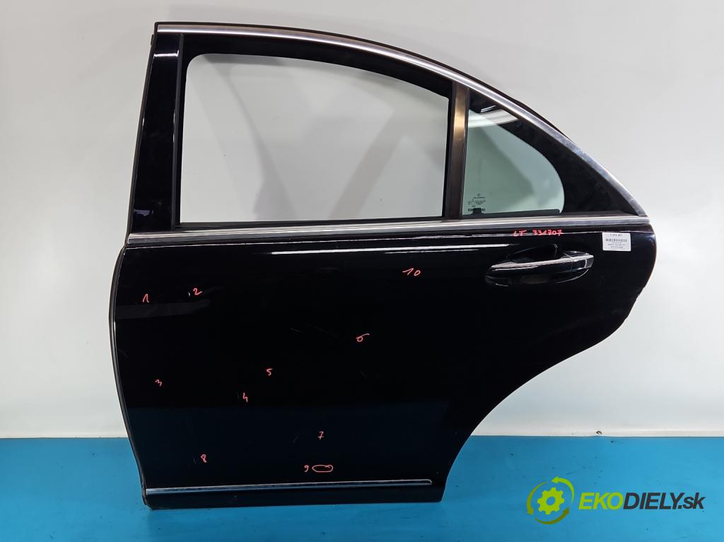 Mercedes S W221 2005-2013 3.5 V6 272 HP automatic 200 kW 3498 cm3 4- dvere zadné ľavé  (Kľučka dverí ostatné)