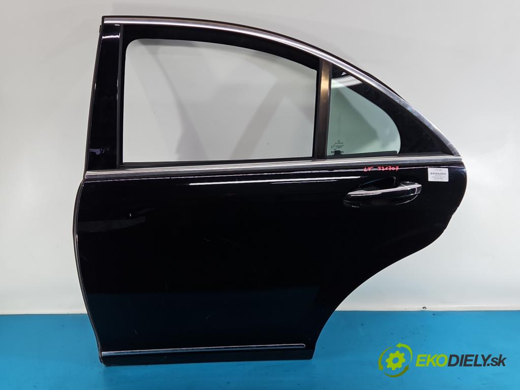 Mercedes S W221 2005-2013 3.5 V6 272 HP automatic 200 kW 3498 cm3 4- dvere zadné ľavé  (Kľučka dverí ostatné)