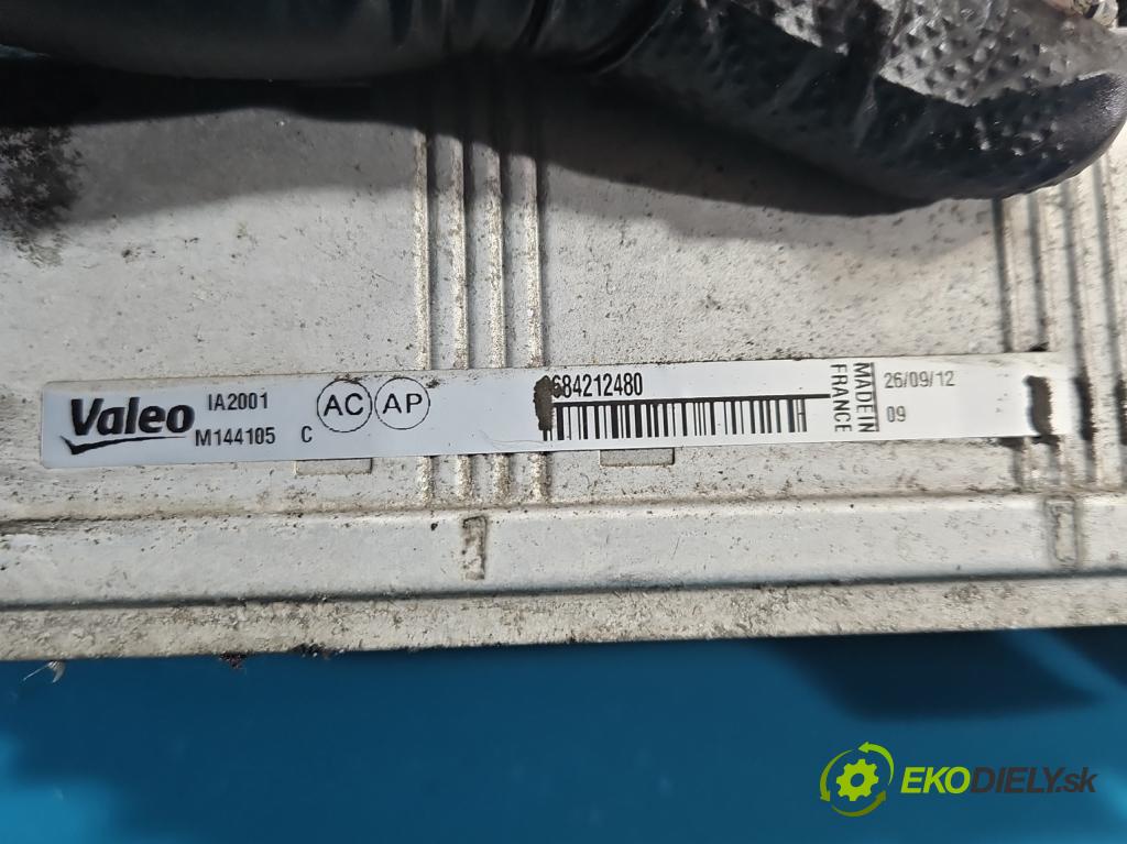 Citroen C4 II 2010-2017 1.6 hdi 111KM manual 82 kW 1560 cm3 5- Intercooler 9684212480 (Intercooler (chladič stlačeného vzduchu))