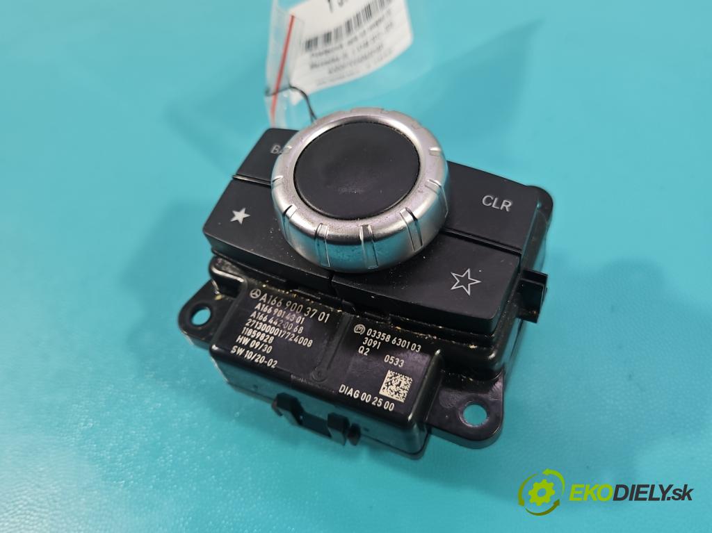 Mercedes GL II X166 2012-2015 4.7 V8 278928 340KM: automatic 250 kW 4663 cm3 5- prepínač rádio: navigácie A1669003701