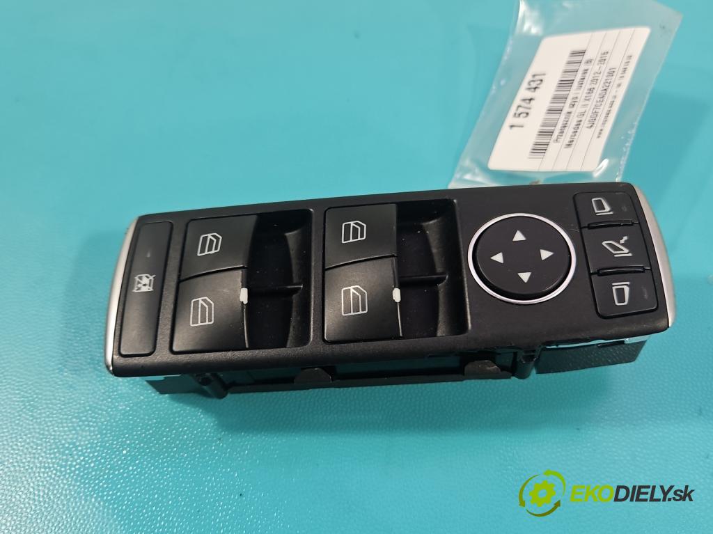Mercedes GL II X166 2012-2015 4.7 V8 278928 340KM: automatic 250 kW 4663 cm3 5- prepínač okien spätných zrkadiel A1669054400