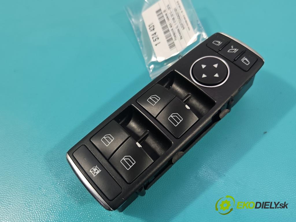 Mercedes GL II X166 2012-2015 4.7 V8 278928 340KM: automatic 250 kW 4663 cm3 5- prepínač okien spätných zrkadiel A1669054400
