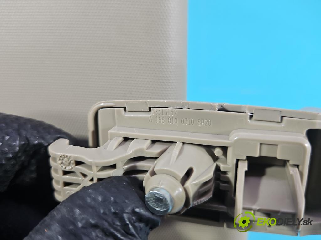 Mercedes GL II X166 2012-2015 4.7 V8 278928 340KM automatic 250 kW 4663 cm3 5- clonítko levé A1668100710