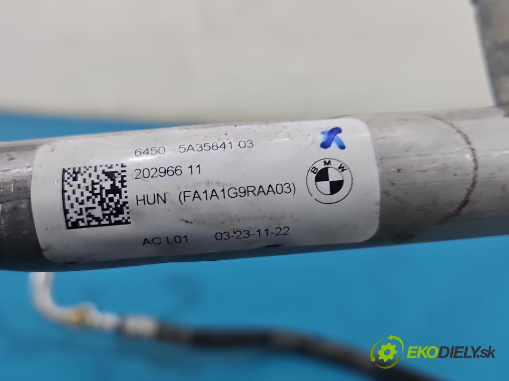 Bmw iX1 U11 0.0 elektrický: 272 HP automatic 200 kW 1 cm3 5- rúrka klimatizácie 5A35843