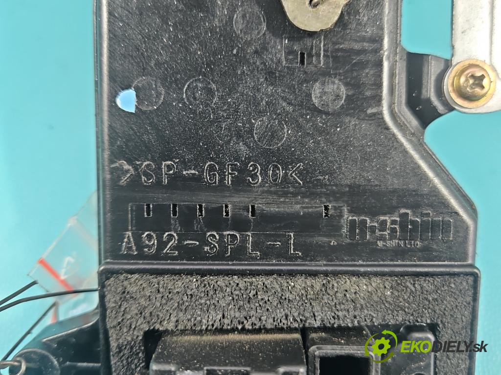 Mazda 6 I GG 2002-2007 2.0 16V 141 HP manual 104 kW 1999 cm3 5- zámok predné ľavý