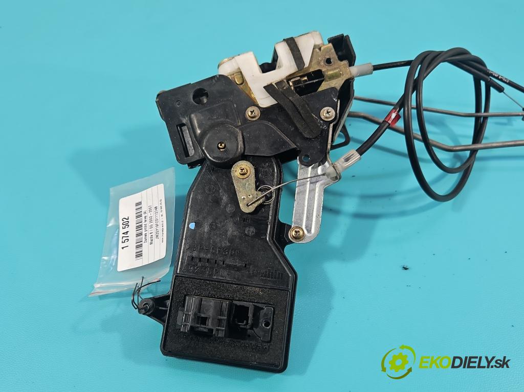 Mazda 6 I GG 2002-2007 2.0 16V 141 HP manual 104 kW 1999 cm3 5- zámok predné ľavý