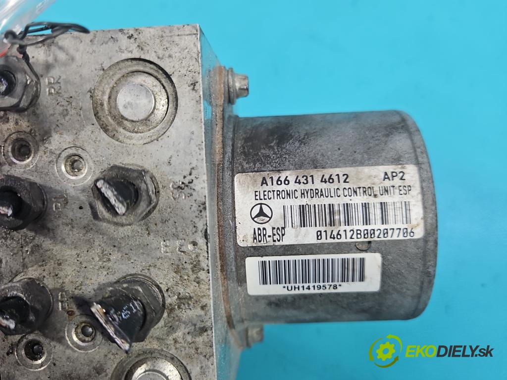 Mercedes GL II X166 2012-2015 4.7 V8 278928 340KM: automatic 250 kW 4663 cm3 5- čerpadlo abs A1669013400 (Pumpa ABS)