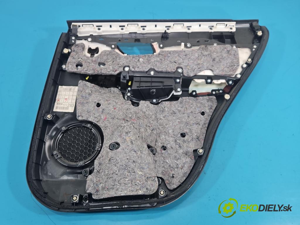 Lexus NX I 2014-2021 2.5 16V 155 HP automatic 114 kW 2494 cm3 5- Čalounictví: dvere zadné ľavé 74660-X1B01