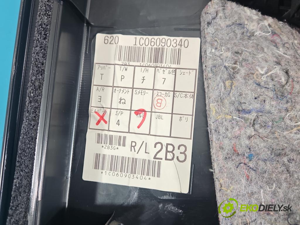 Lexus NX I 2014-2021 2.5 16V 155 HP automatic 114 kW 2494 cm3 5- Čalounictví: dvere zadné ľavé 74660-X1B01