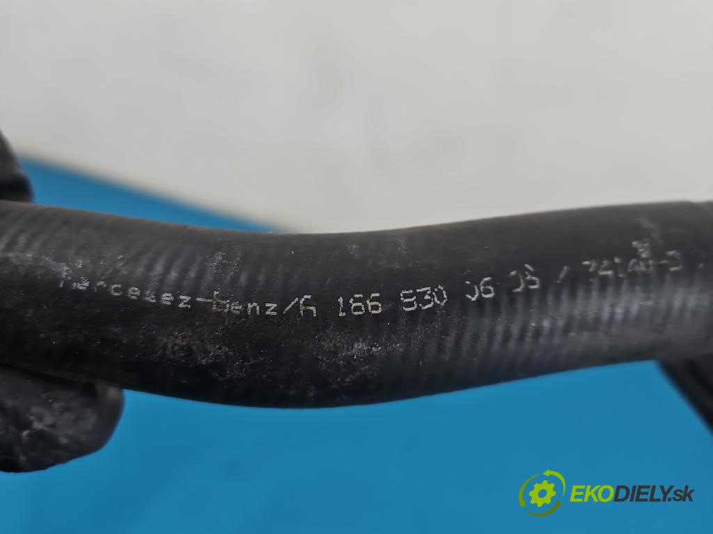 Mercedes GL II X166 2012-2015 4.7 V8 278928 340KM: automatic 250 kW 4663 cm3 5- rúrka systému chladenia A1669300605