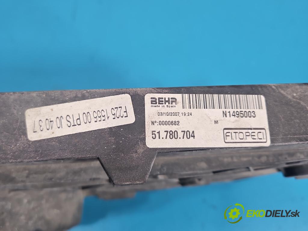 Peugeot Bipper 1.4 hdi 68 hp manual 50 kW 1399 cm3 5- ventilátor chladič 51805807