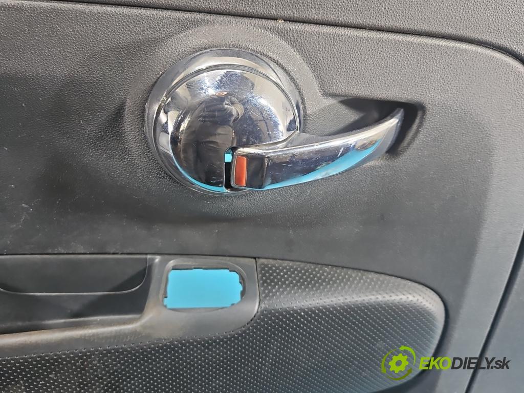 Fiat 500 2007-2020 1.3 jtd 75 HP manual 55 kW 1248 cm3 3- Čalounictví: dvere predné ľavé 7354682090