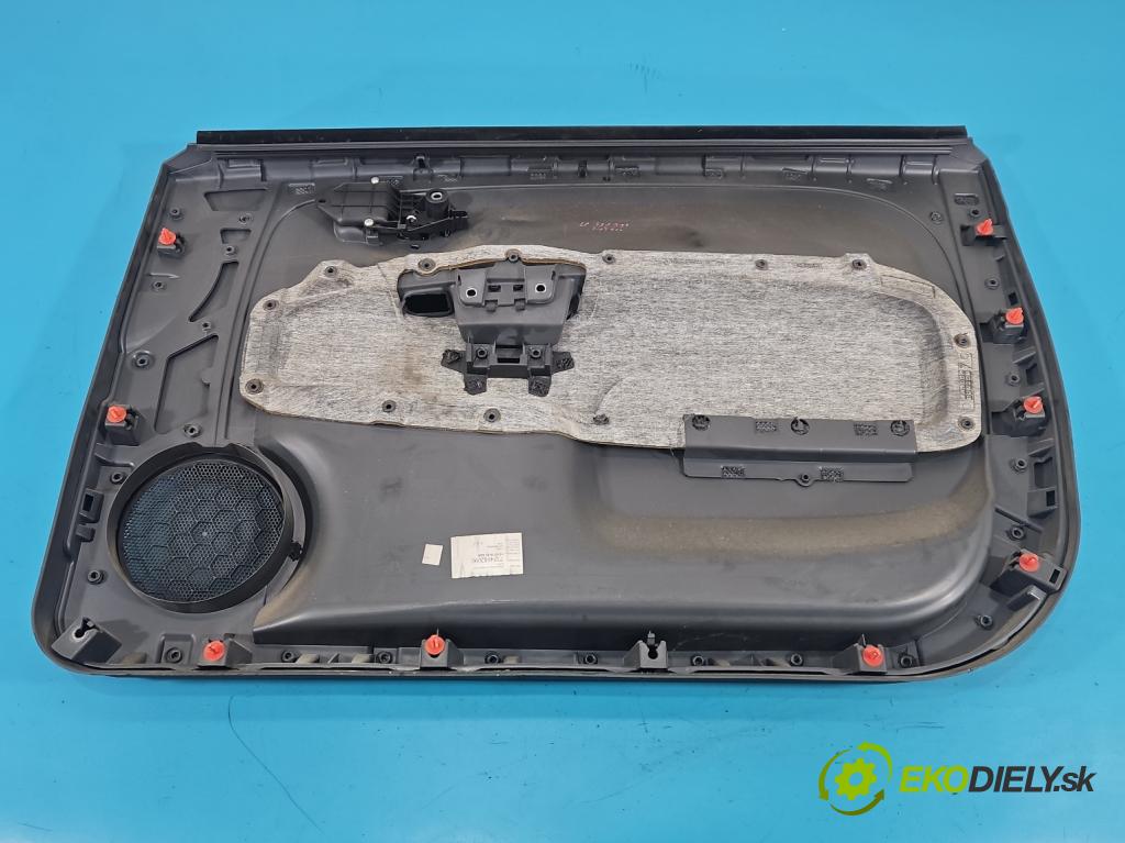 Fiat 500 2007-2020 1.3 jtd 75 HP manual 55 kW 1248 cm3 3- Čalounictví: dvere predné ľavé 7354682090