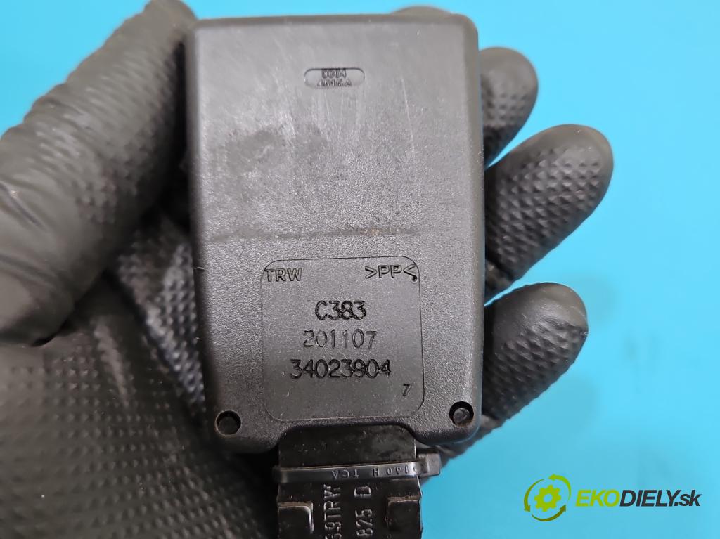 Fiat 500 2007-2020 1.3 jtd 75 HP manual 55 kW 1248 cm3 3- pas bezpečnosť: predné pravý 34022786A