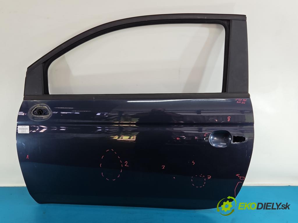 Fiat 500 2007-2020 1.3 jtd 75 HP manual 55 kW 1248 cm3 3- dvere predné ľavé  (Kľučka dverí ostatné)