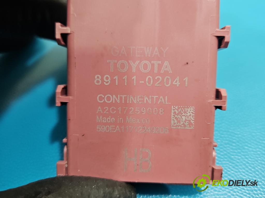 Toyota Corolla E21 2019- 1.5 12V 125 HP automatic 92 kW 1490 cm3 4- riadiaca jednotka ostatné 89111-02041