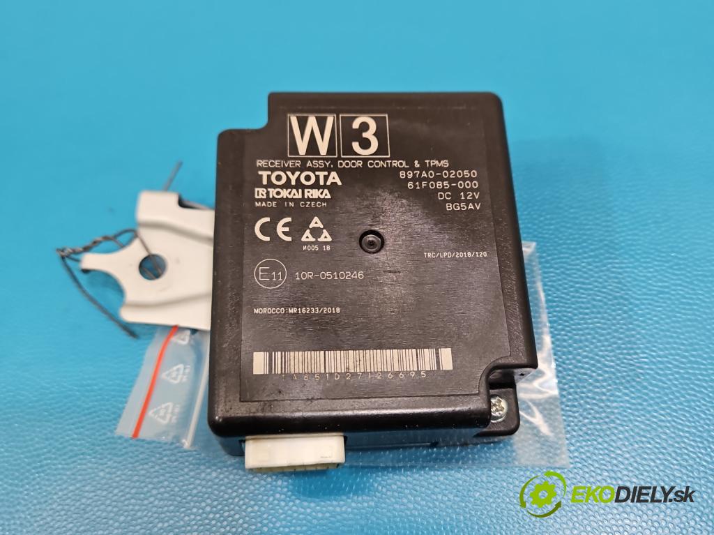 Toyota Corolla E21 2019- 1.5 12V 125 HP automatic 92 kW 1490 cm3 4- riadiaca jednotka ostatné 897A0-02050