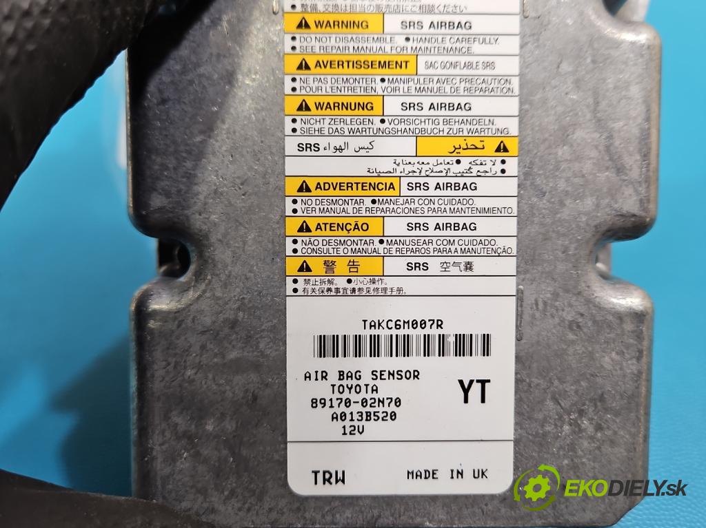 Toyota Corolla E21 2019- 1.5 12V 125 HP automatic 92 kW 1490 cm3 4- riadiaca jednotka vankúše: 89170-02N70