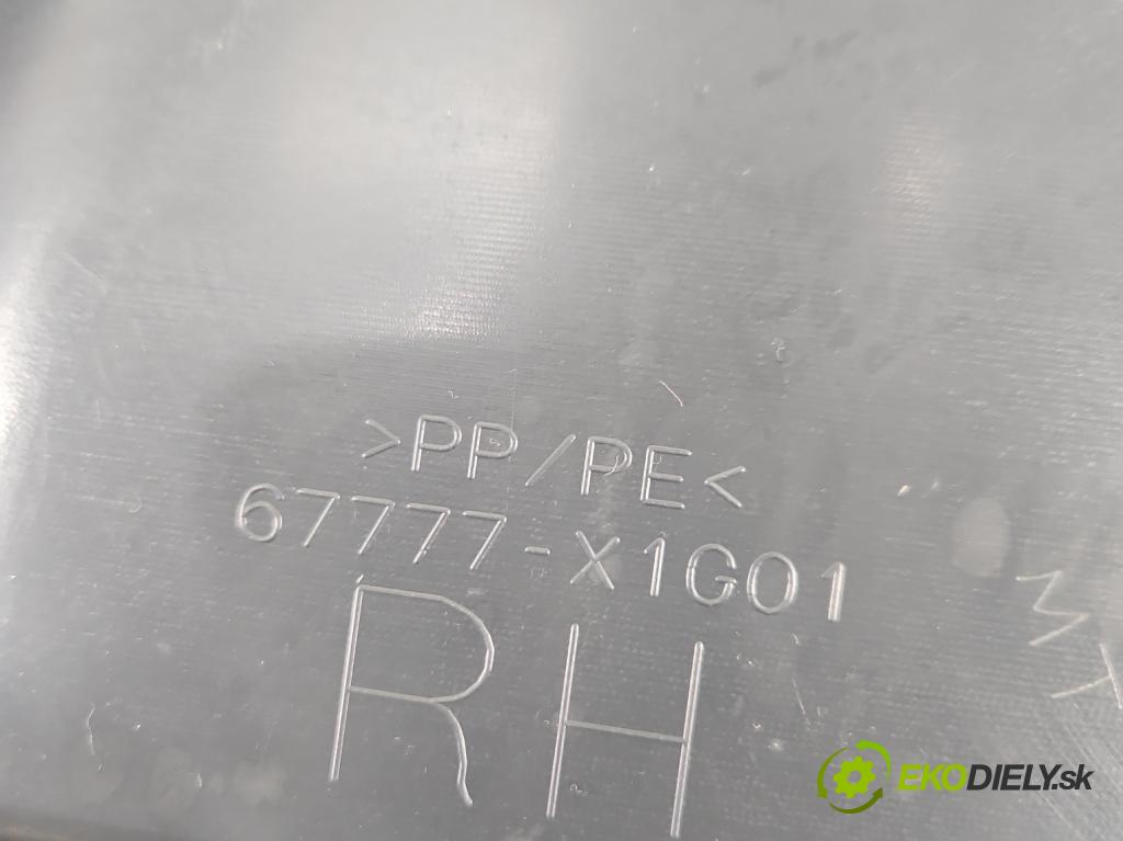 Toyota Corolla E21 2019- 1.5 12V 125 HP automatic 92 kW 1490 cm3 4- Čalounictví: dvere predné pravé 67777-X1G01